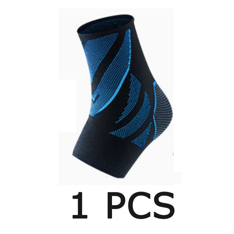 Enkel Ondersteuning Compressie Mouw Kan Herstellen Gewrichtspijn Achillespees Letsel Pees Ondersteuning Plantaire Enkel Bescherming 1 Pcs: Blue 1 piece / L