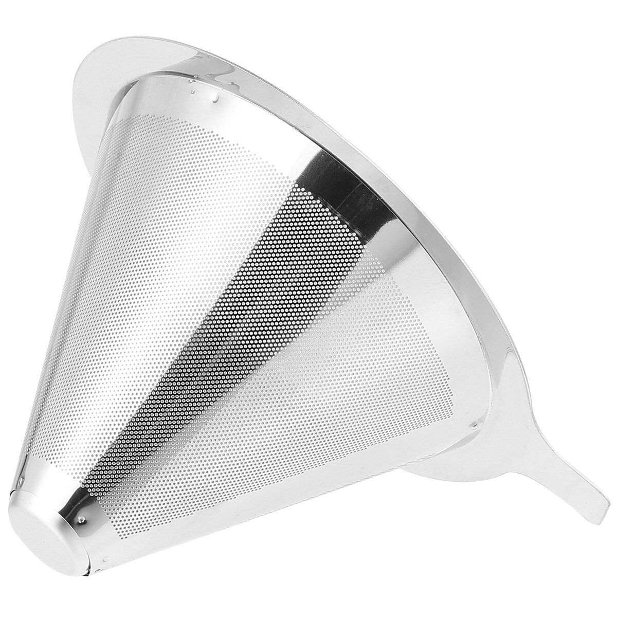 1pc Reusable Drip Coffee Filter Pour Over Coffee Filter Cone Coffee Dripper