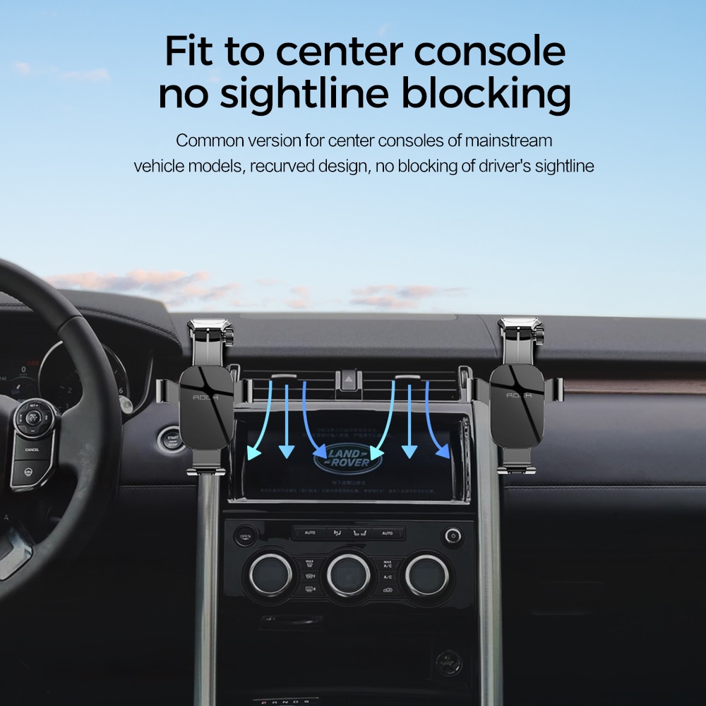 ROCK Spiegel Schwerkraft Auto Telefon Halter Für iPhone 11 X XS Samsung Huawei Dashboard Air Vent Paste Handy Stehen universal