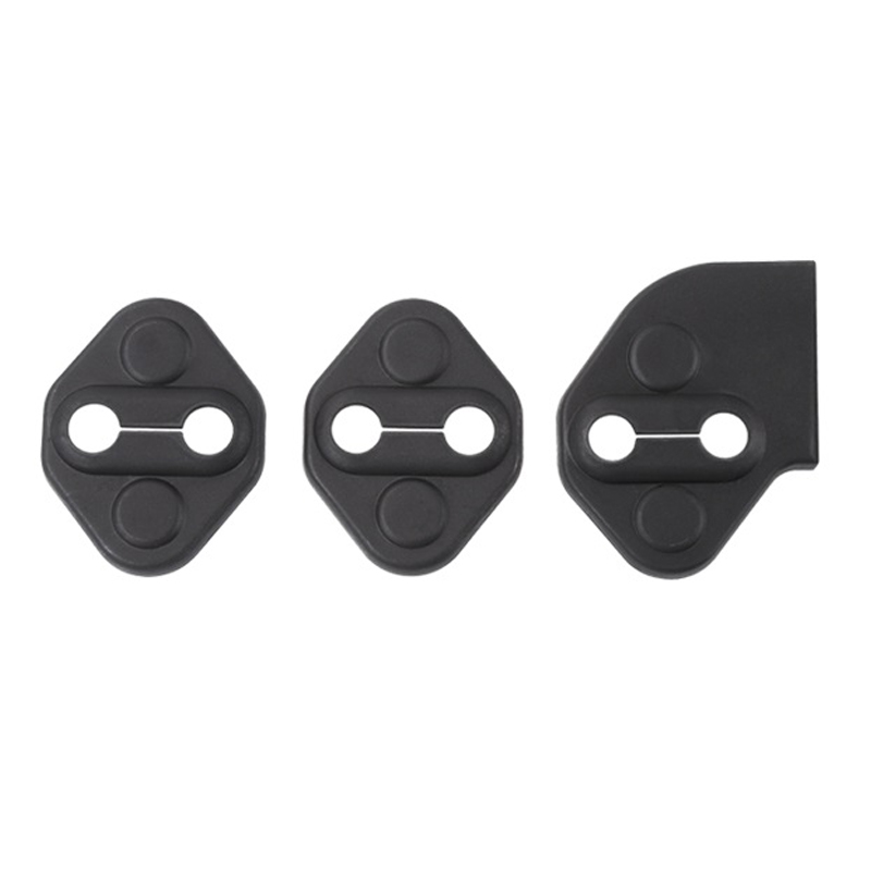 3Pcs Voor Suzuki Jimny Auto Deurslot Beschermende Decoratie Cover Trim Sticker Accessoires