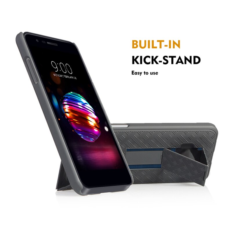 Business Man Waist Belt Clip Holster Running Sports Case For LG stylo 4 Stylo 5 Stylus 5 Phone Hard Back Case