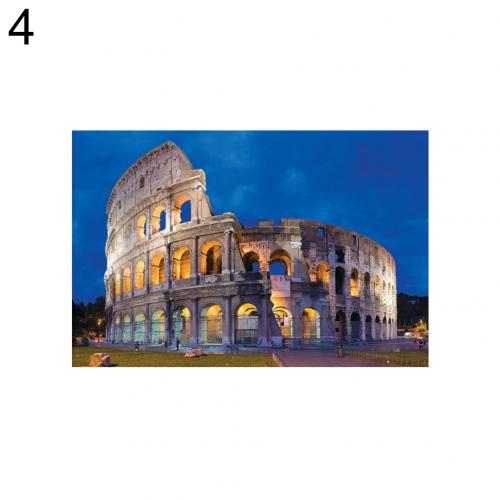 1000Pcs Mini Legpuzzels Houten Papier Puzzel Speelgoed Educatief Puzzel Speelgoed Voor Kinderen/Volwassenen Slaapkamer Decoratie stickers: 4