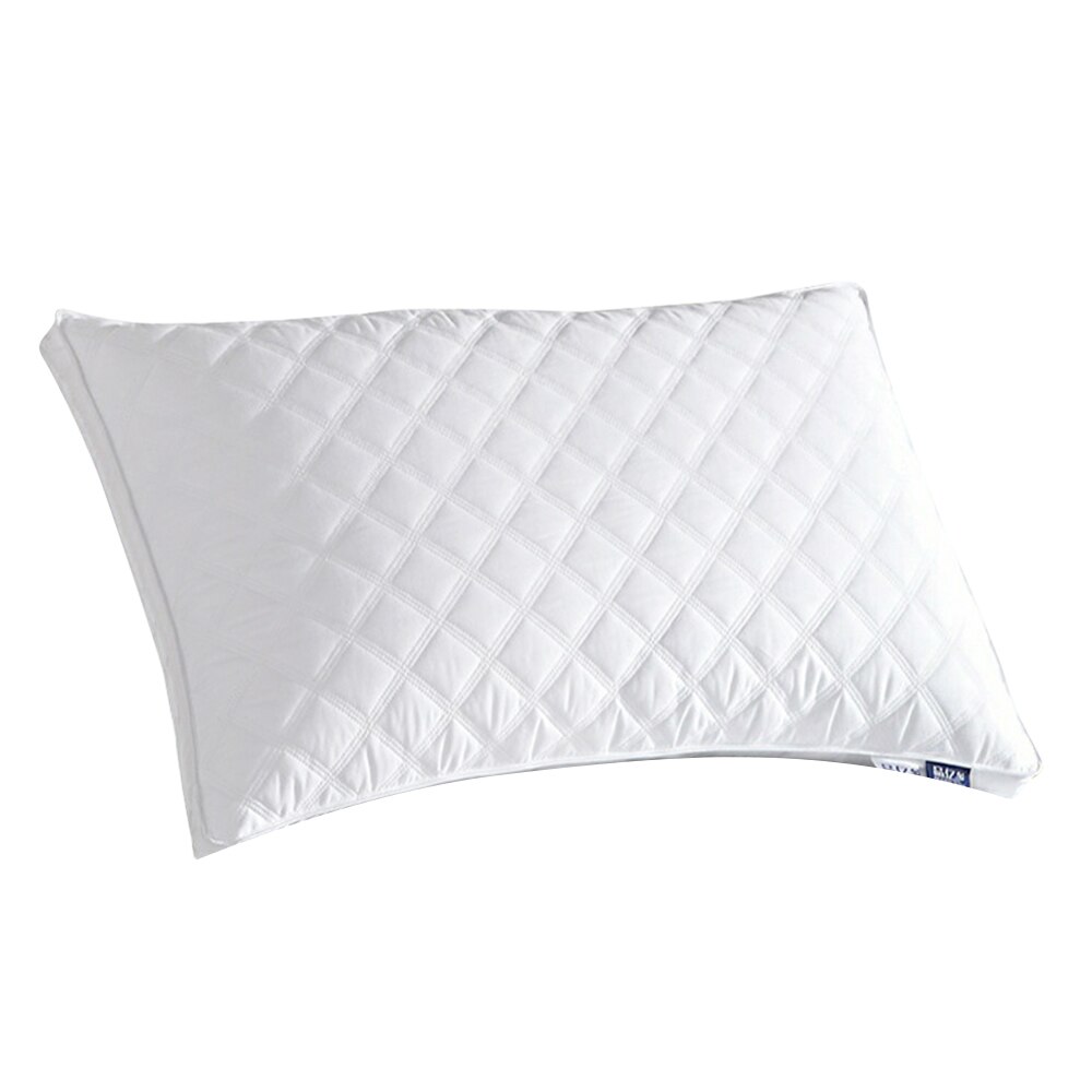 Beneden Kussen Kussens Voor Slapen Luxe Hotel Kussen Gans Hals Kussens Voor Slapen Bed Kussens 100% Katoen Shell Zachte Pluizige: 1pcs White