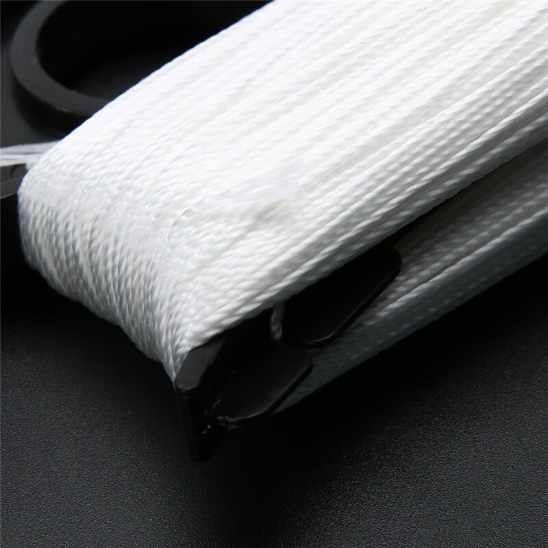Kids 100M Vliegende Kite Lijn Plastic Polyester D Vorm Lijn Boord Kinderen Outdoor Kite Accessoires Witte Kleur Lijn Vliegen gereedschap