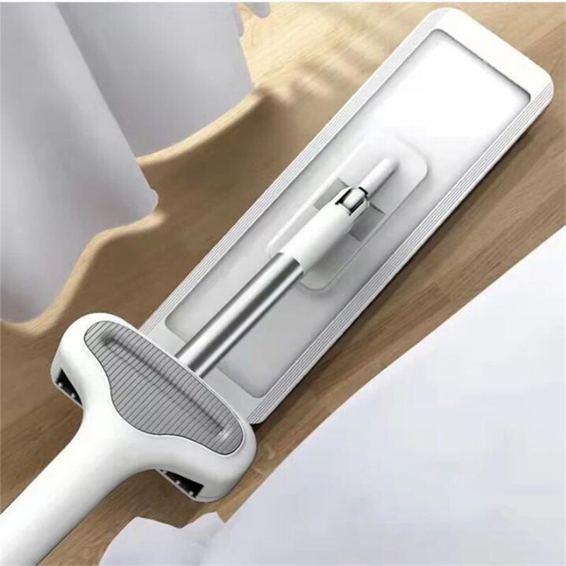 Balai serpillière en microfibre avec 3 pièces, tête rotative à 360 °, grattoir pour le nettoyage des sols, outils de cuisine à domicile