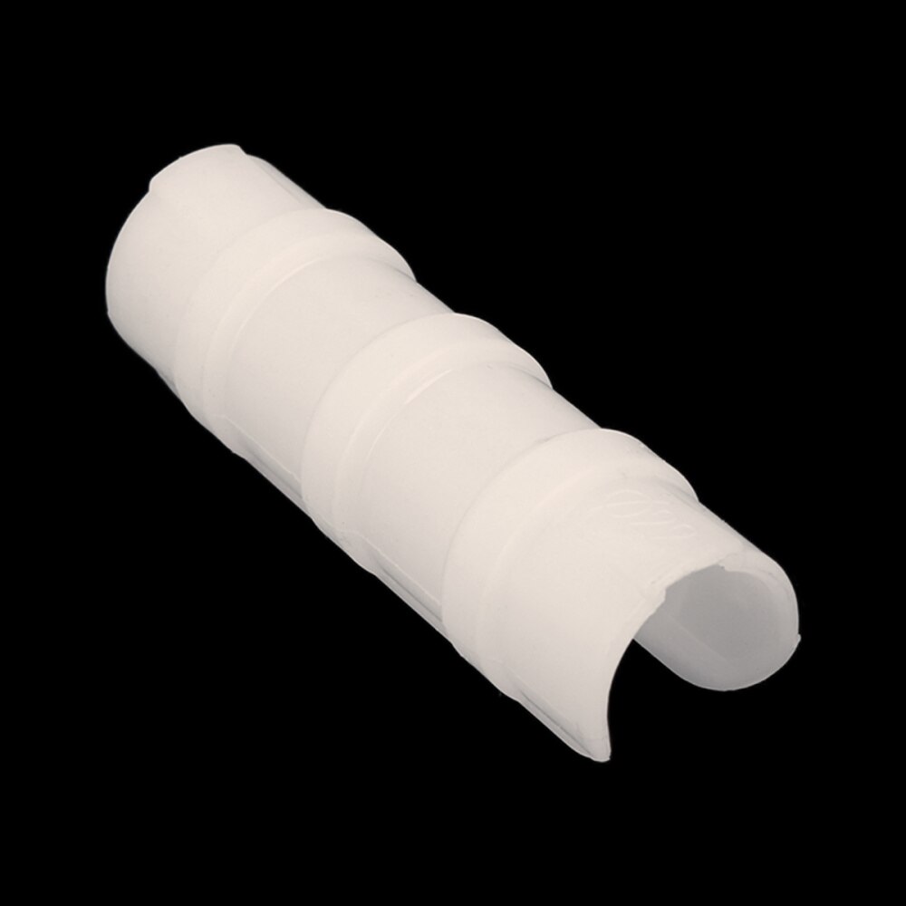 10 Pcs ABS Snap Clamp Standard Grip Snap-in Buckle Garden Greenhouse Accessories (Suit for 19-20mm Pipe, White)