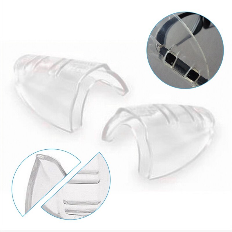 1Pair Safety Optical Universal Sideshield Side Shields Glasses Wings Safety Glass Flexible Protector Eyewear