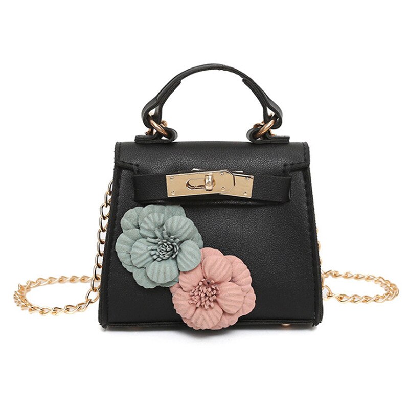 Vrouwen Mini Bloemen Handtas Schoudertas Keten Kleine Messenger Crossbody Tassen Coin Wallet