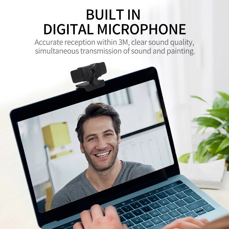 T12s Usb 2.0 Pc Camera 1080P Video Record Hd Webcam Webcam Met Microfoon Voor Computer Voor Pc Laptop