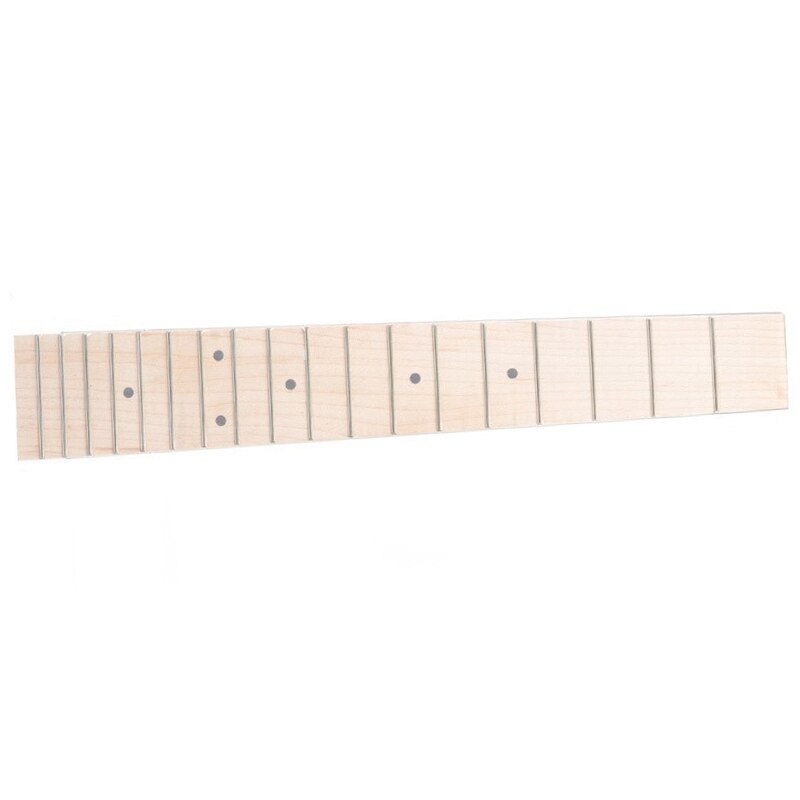 Maple Fretboard Rosewood Ukulele Fingerboard for 26 Inch Ukulele with 3mm Dot 18 Fret Fretboard Parts