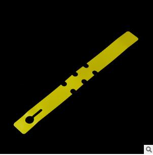 100pcs Durable Plant Hanging Tags plastic garden labels for Sapling Trees Nursery Classification Signs prompt card Planting tool: yellow