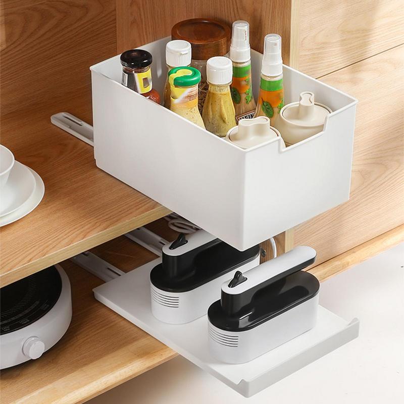 Expandable Cabinet Organizer Slide Out Storage Shelf Space Saving Slide Out Storage Shelf Slide Out Pantry Shelves