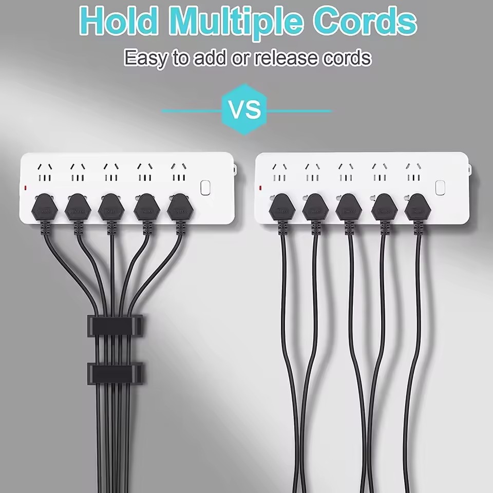 Organizador de cables autoadhesivo, brida para cables, abrazadera para cables, soporte, gestión de abrazaderas, gestión de datos Gps para coche, administrador enrollador de cables decorativo