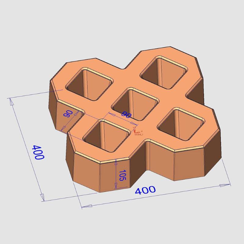 moldes para pavimento delicado sólido DIY jardín patio camino pavimento molde camino pavimentar cemento ladrillo hormigón molde