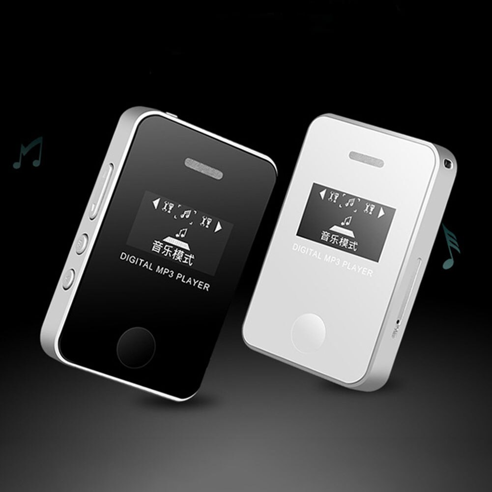 Clip, freisprechfunktion, mini-usb, tragbar , 7 klangmodi, unterstützt tf-karte, sport-audio, hifi-musik,  mp3- player, lcd-bildschirm, englischlernfunktion 16gb