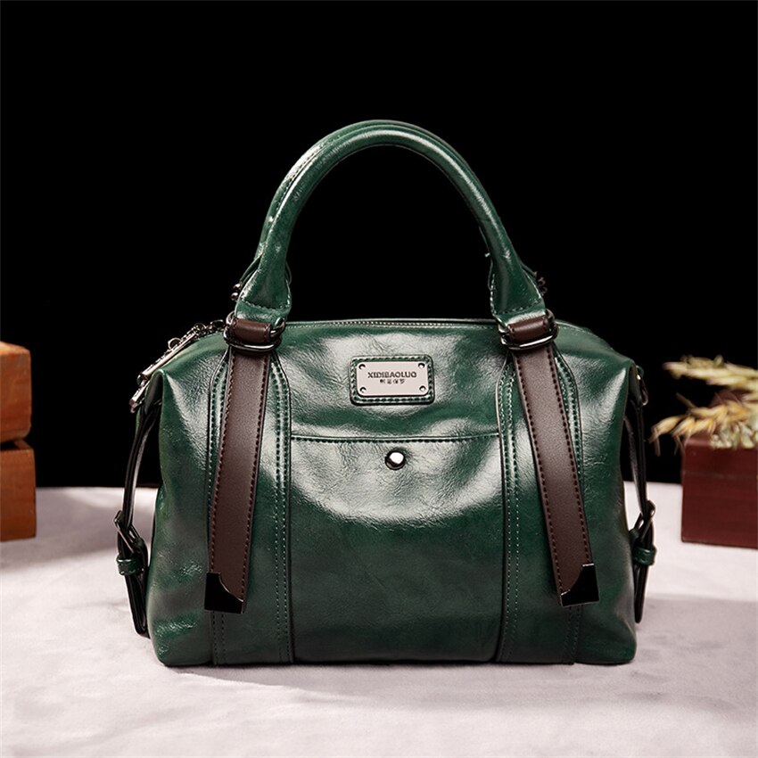 2022 damen-umhängetaschen aus pu-leder, ipad-tasche für damen, crossbody-taschen: Grün