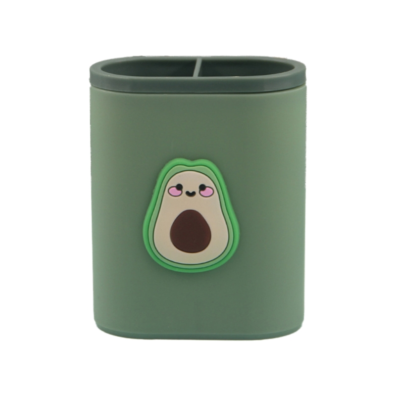 Large Capacity Study Desk Pencil Organizer Holder Makeup Tools Organizer Holder Remote Caddy Holder for Home Office Desk: avocado