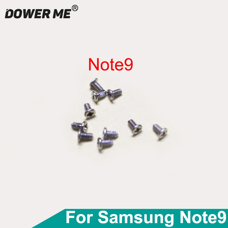 Dower 私 100 ピース/ロットオリジナル新ナットネジサムスンギャラクシー Note9 注 9 SM-N9600