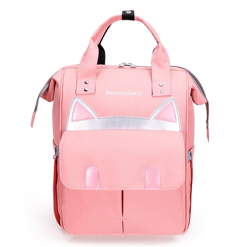 Cartoon Bear Diaper Bag Mummy Backpack Large Capacity Baby Stroller Bag Waterproof Oxford Handbag Maternity Nursing Nappy Bag