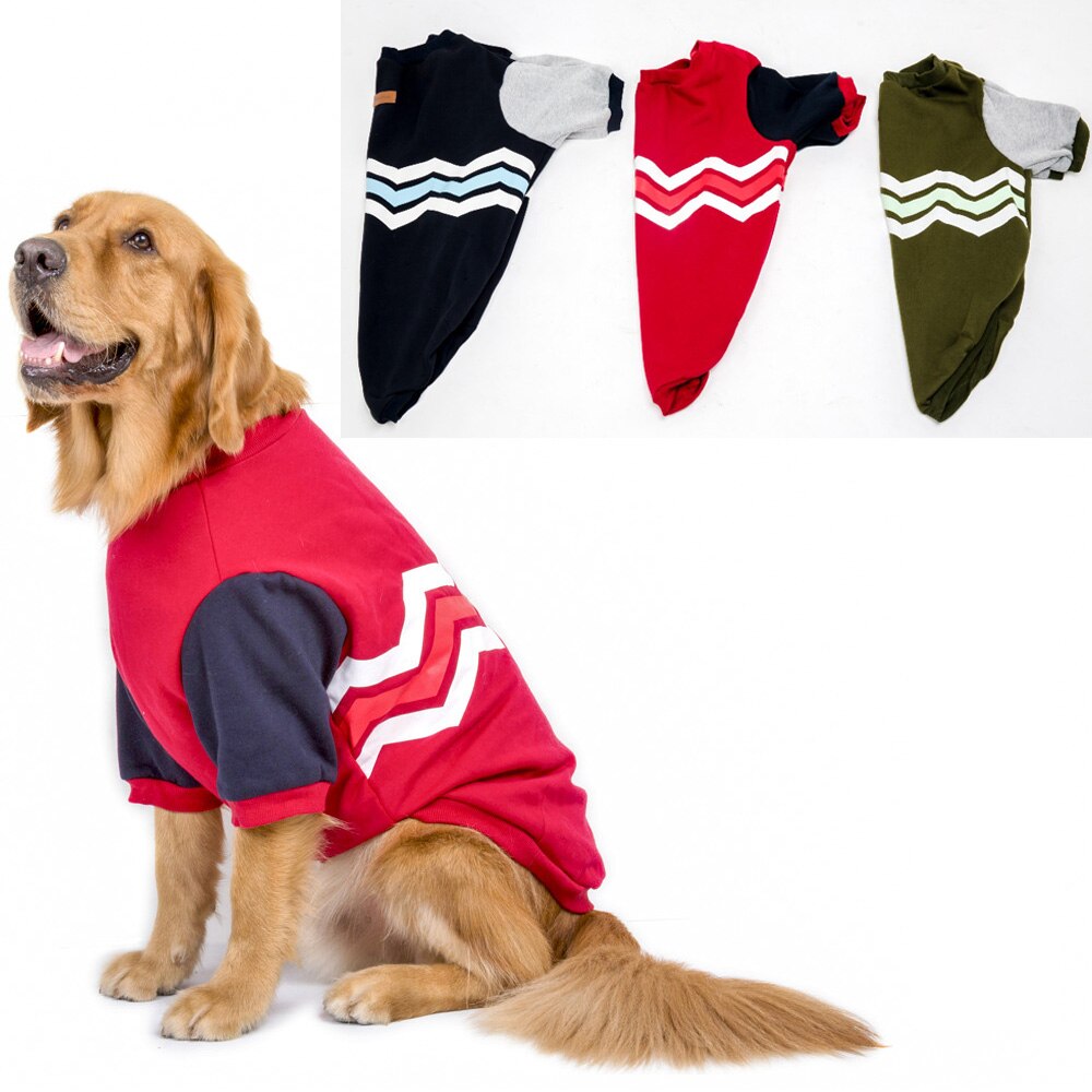 Big Dog Clothes Spring Autumn Coat Jacket Clothing for Dogs Large Size Golden Retriever Labrador 3XL-5XL