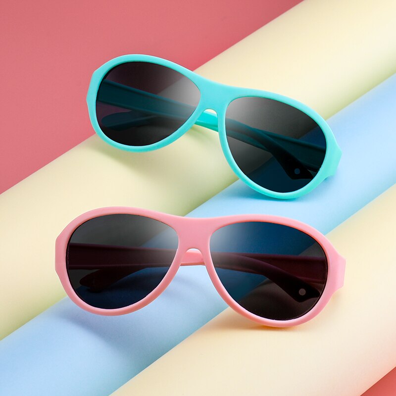 Gepolariseerde Kids Vissen Zonnebril Jongens Meisjes Baby Baby Mode Zonnebril UV400 Brillen Kind Shades Gafas Infantil
