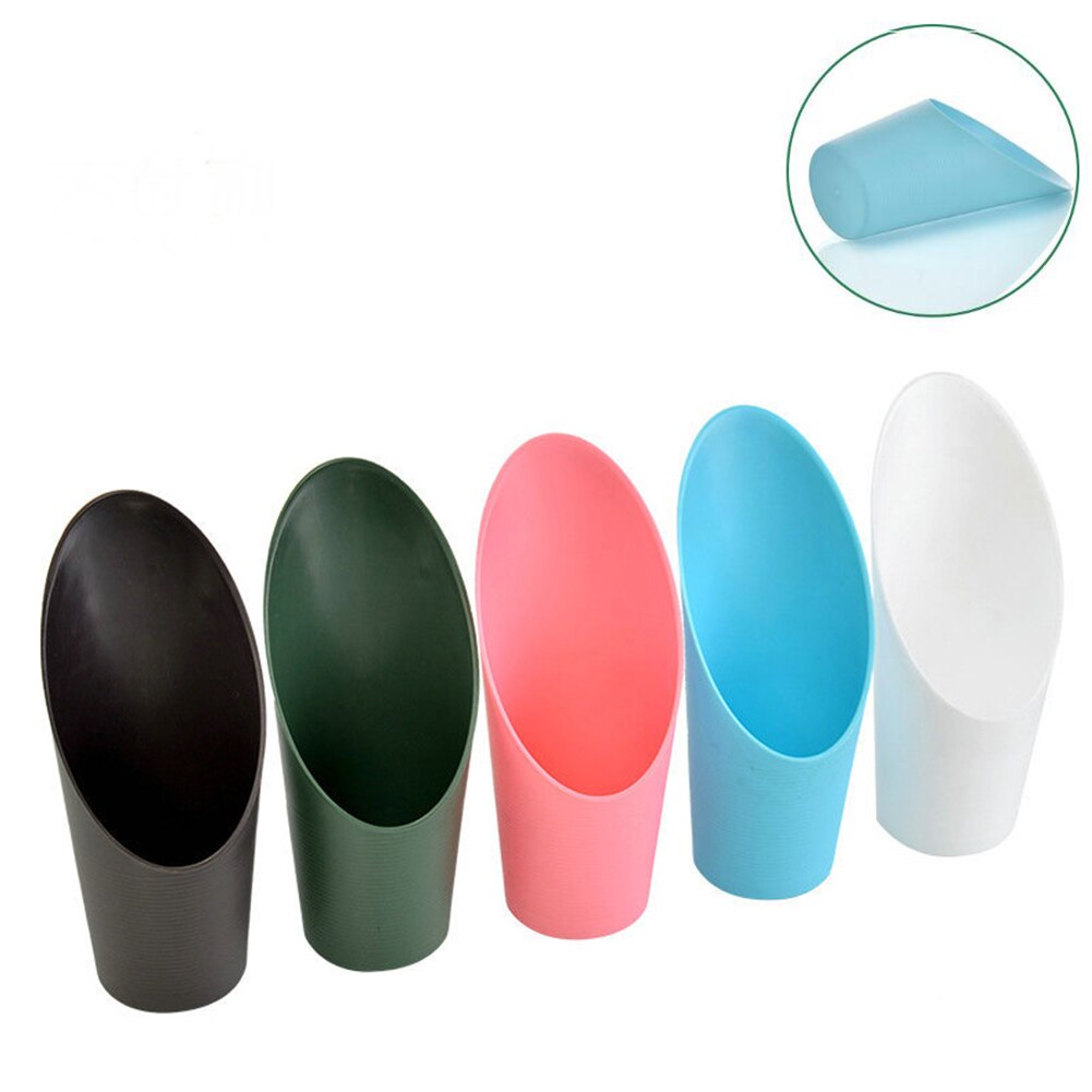 5pcs Mini Garden Tool Bucket Rake RFID Blocking Potting Cup Planting Spade Hand Scoop Bonsai Cylinder Plastic Soil Shovel