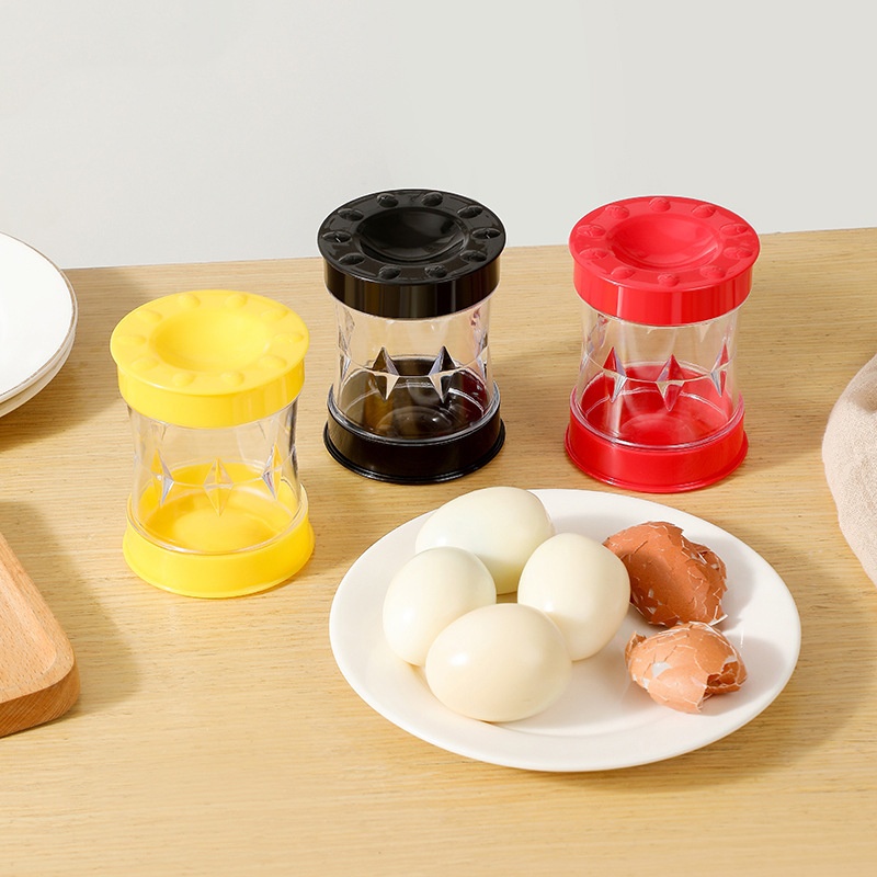 Automatisk Eierskreller Hånddrevet - Kokte Egg Eggeskall Separator Skreller Maskin Eggåpner Verktøy