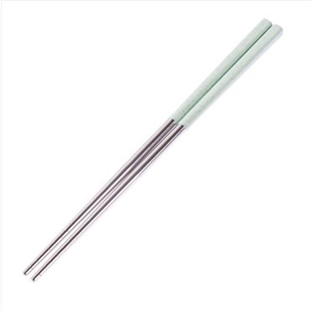 Palillos de Metal chino de acero inoxidable 304, palitos de viaje portátiles, palitos de comida reutilizables para Sushi Hashi