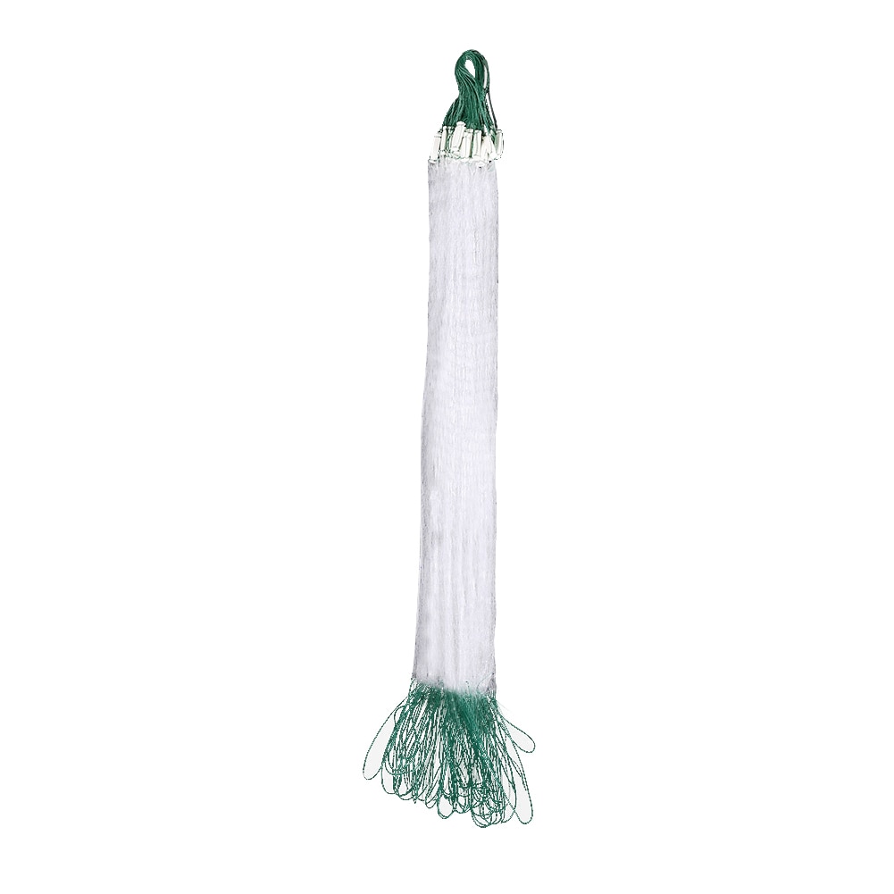 Red de pesca de nailon, trampa de malla para peces pequeña y firme, red de enmalle de monofilamento, accesorios de aparejos de pesca al aire libre