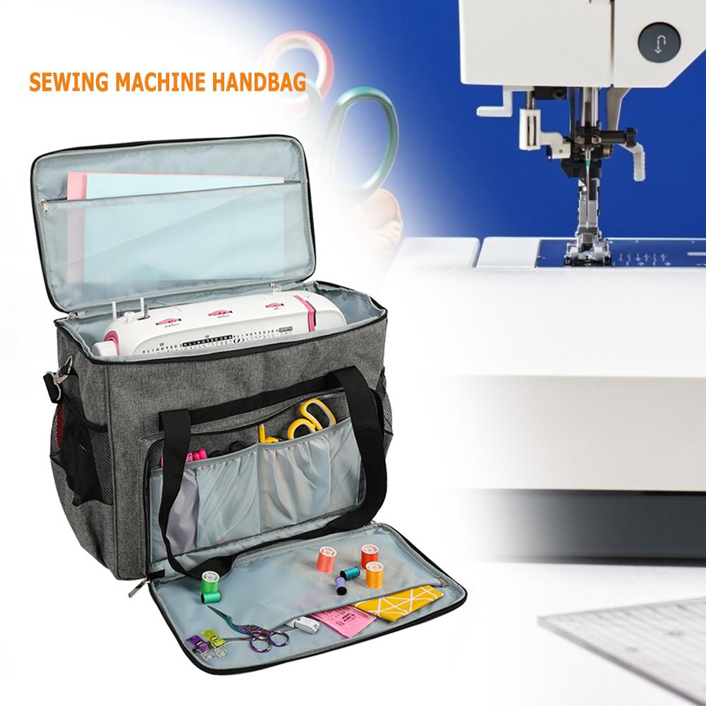 Knitting Bag Oxford Cloth Machine Storage Bag Large Capacity Sewing Tools Handbag Sewing Tools Dust Cover Case Accessories