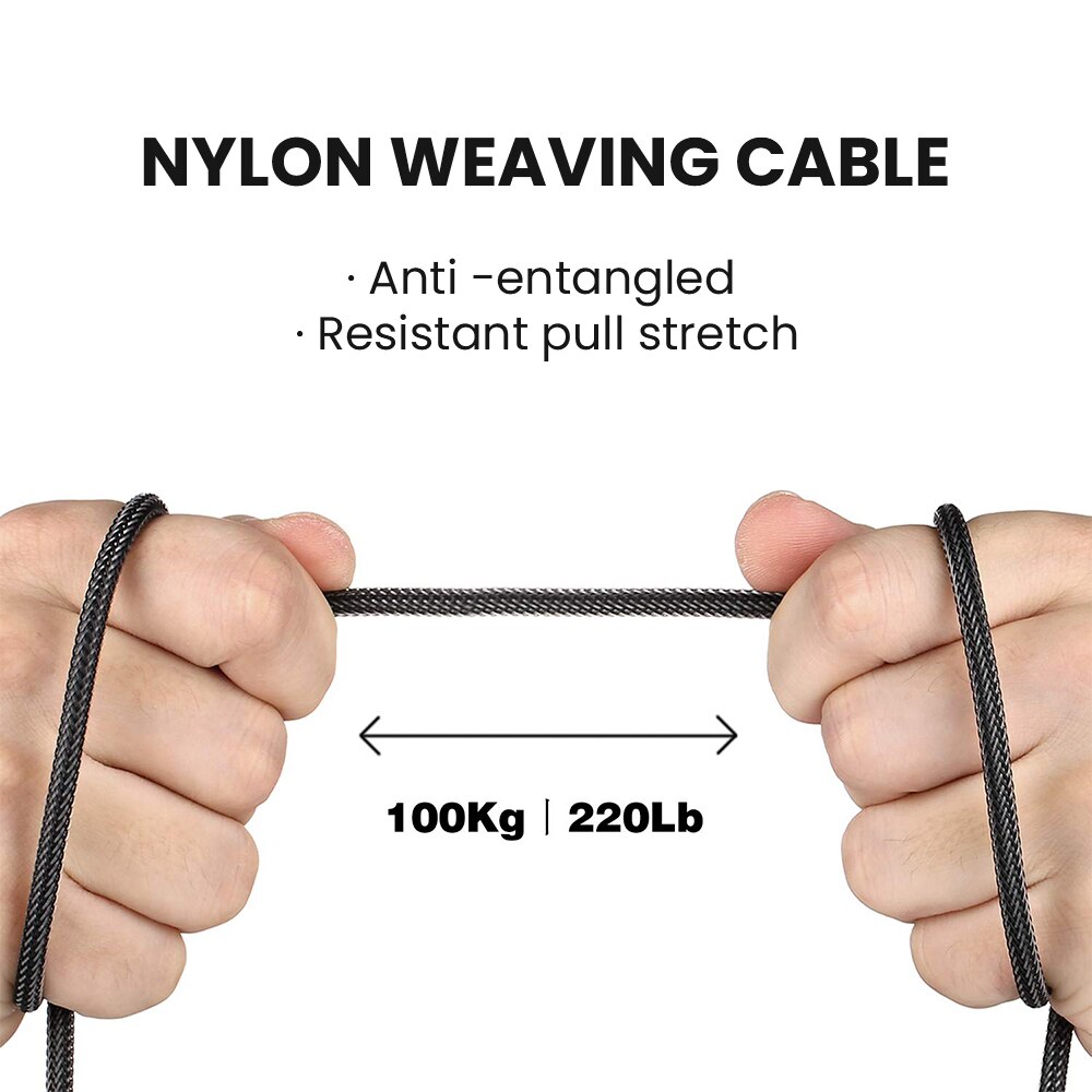 NIERBO-Cable RCA de 3,5mm a 2m, Cable de Audio RCA de 6,6 pies, chapado en oro de 24K, macho a macho, Cable auxiliar estéreo Y adaptador divisor para Audio