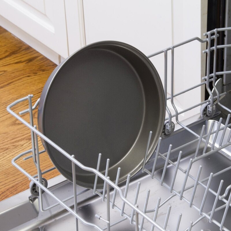 6/8/9/10 Inch Carbon Steel Non-stick Kitchen Round Pizza Plate Pizza Deep Dish Cake Mold Baking Pan Tool Mould Accessories