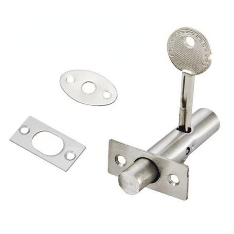 Serrure de puits de tuyau en acier inoxydable, porte dissimulée, tuyau de verrouillage/porte de feu/Escape/allée/serrure Invisible, quincaillerie de porte
