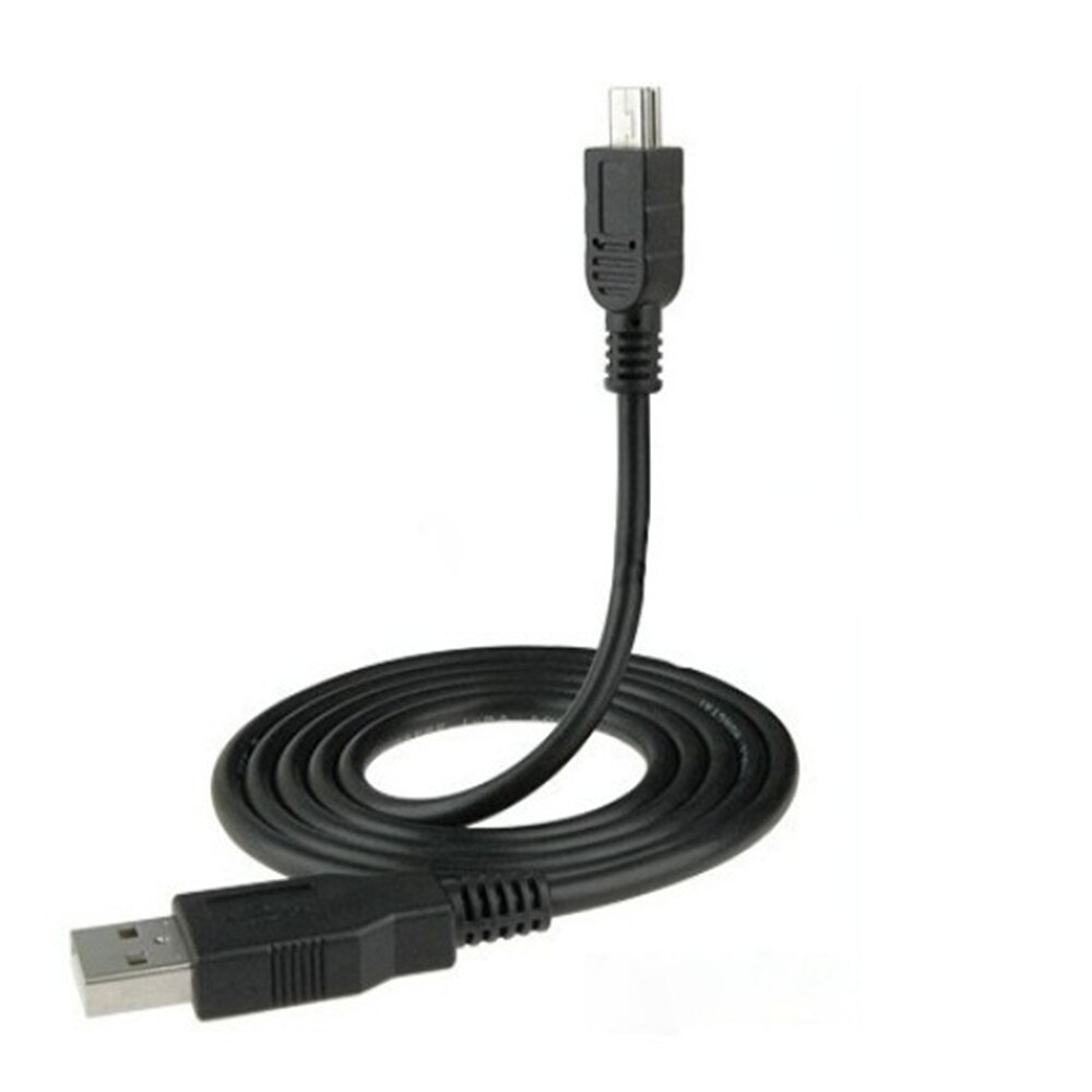 Mini USB plano de 50/80/100cm A Mini 5 pines B cargador V3 Cable USB para MP3 MP4 MP5 Player Cámara Radio: 100CM