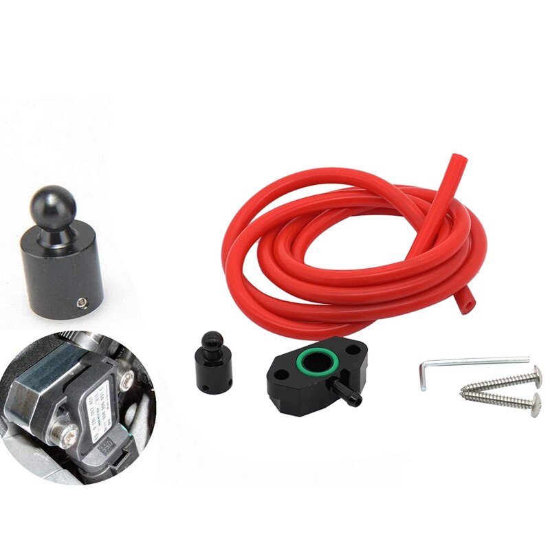 Turbo Boost Tap Kit Voor-A1 1.4TST EA211 Motor Voor-Golf 7 MK7 1.4T Zwart + Rood