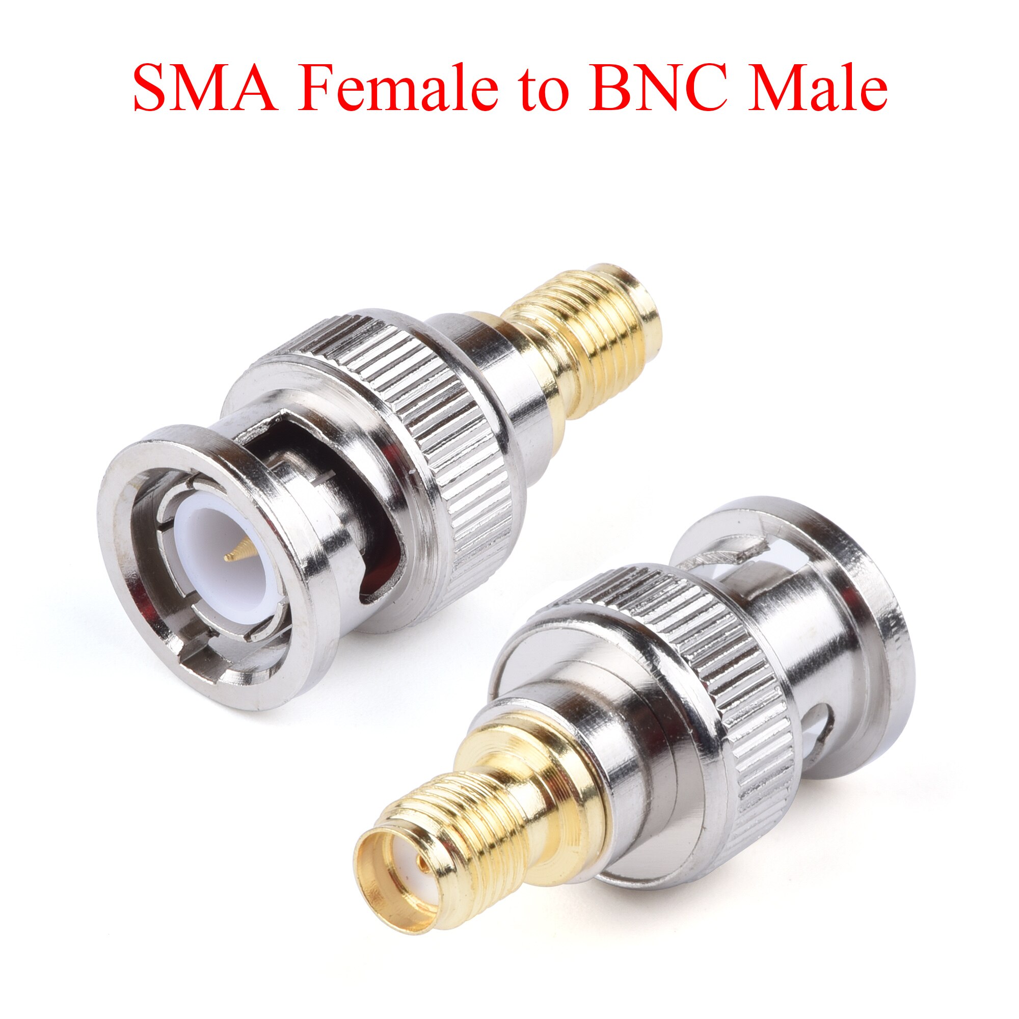 1Pcs RF Coaxial Connector SMA Female to BNC TNC MCX MMCX UHF N F Male Plug / Female Jack Adapter Use For TV Repeater Antenna