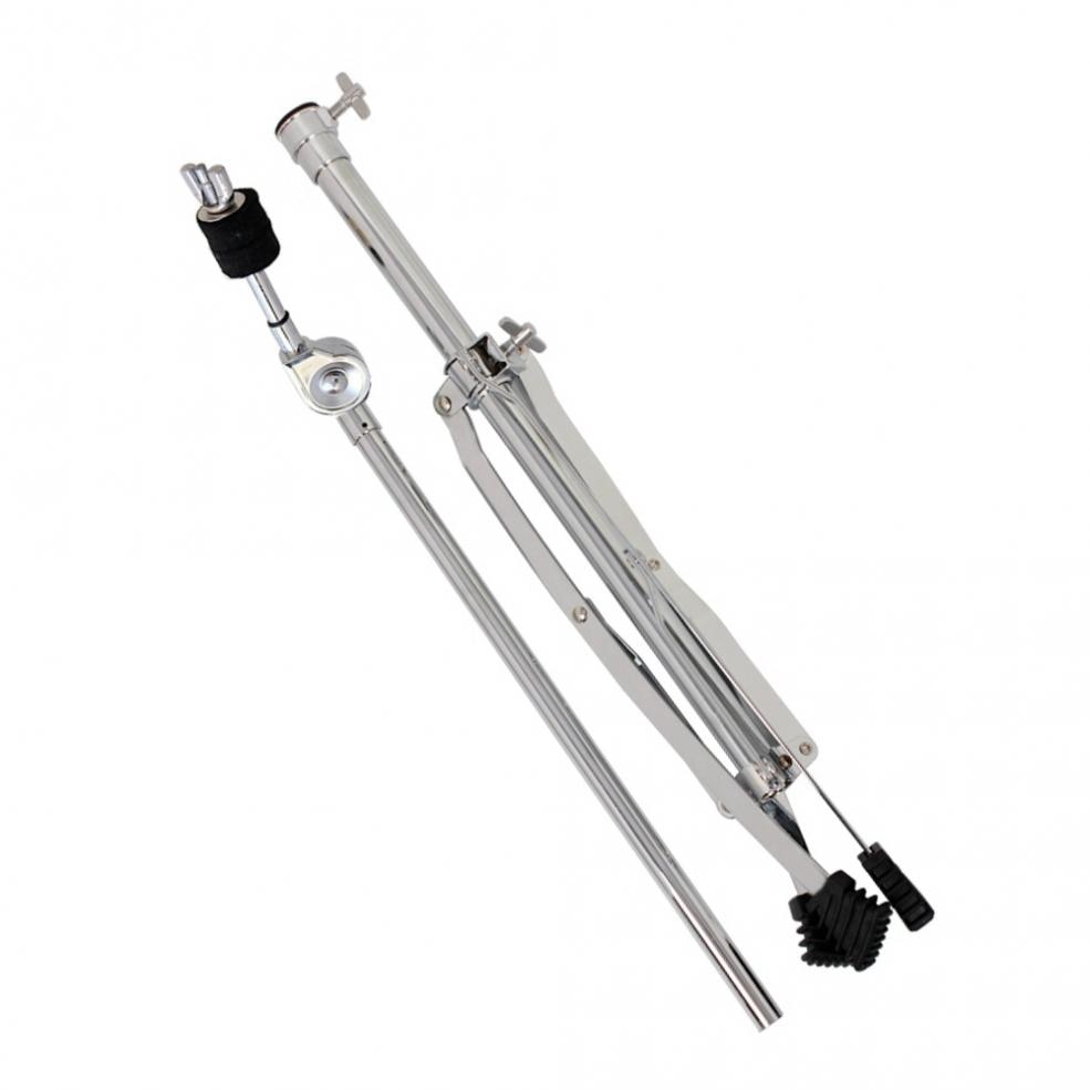 Full Metal Portable Adjustment Foldable Floor Cymbal Triangle-bracket Stand Holder Jazz Drum Sets Percussion