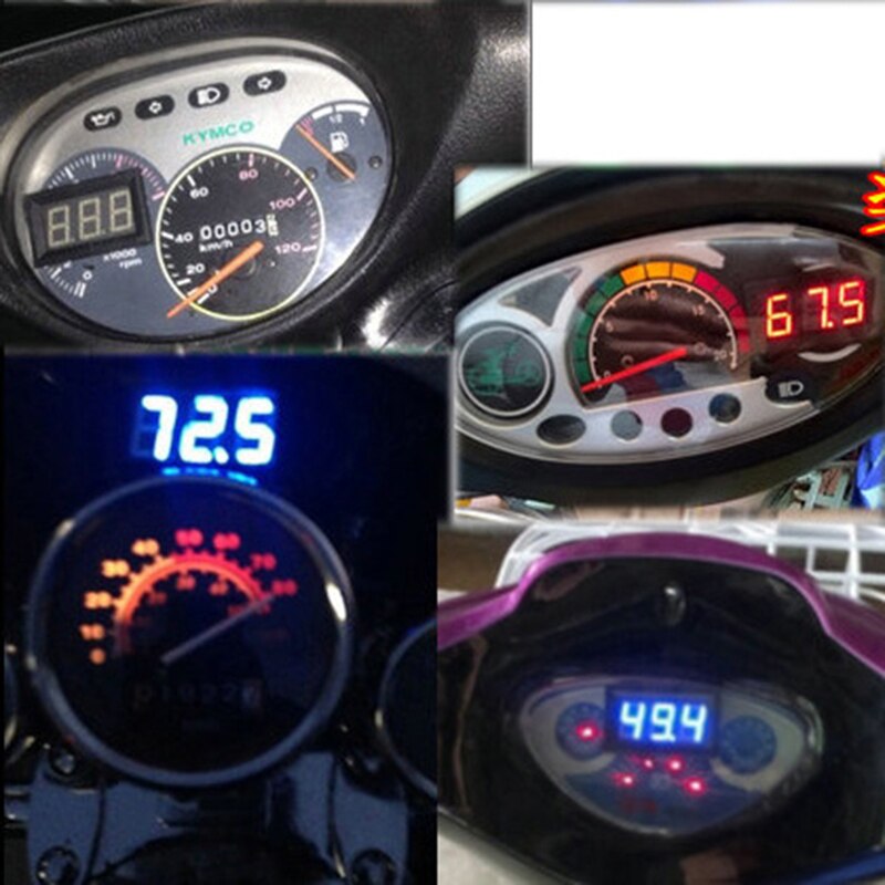 Neue Mini Drei-draht 70-500V AC Digital Voltmeter, Voltmeter Mit Verpolung Schutz, schaltung Messung Voltmeter ^