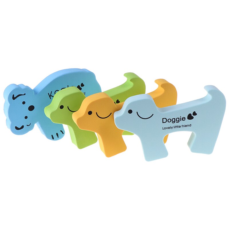 Baby security door card Cartoon kitten wind and pinch door stopper Baby blocking door stopper Baby safety protection