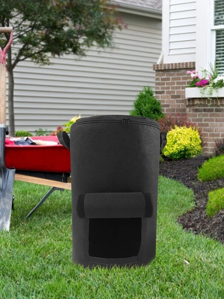 Non-Woven Fabric Organic Compost Bag Durable Garden Yard Compost Bag Garden Fertilizer Bag Large Capacity composteur de jardin