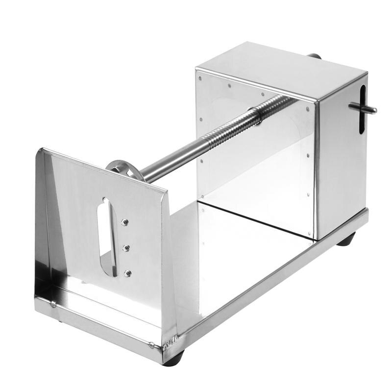 Manual Potato Cutter kitchen Stainless Steel Potato Machine Twisted Potato Slicer Spiral Vegetable Cutter French Fry Cutting