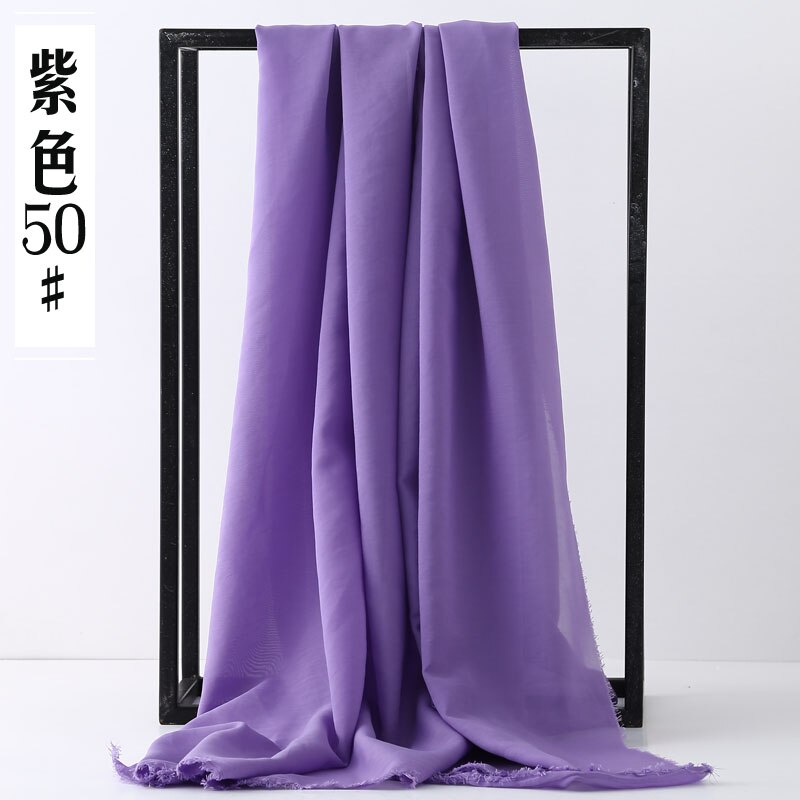 150 cm * 100 cm diy Chiffon Stoff Sheer Brautkleid Futterstoff Rock Party Dekorateur Georgette tüll kleid material: F