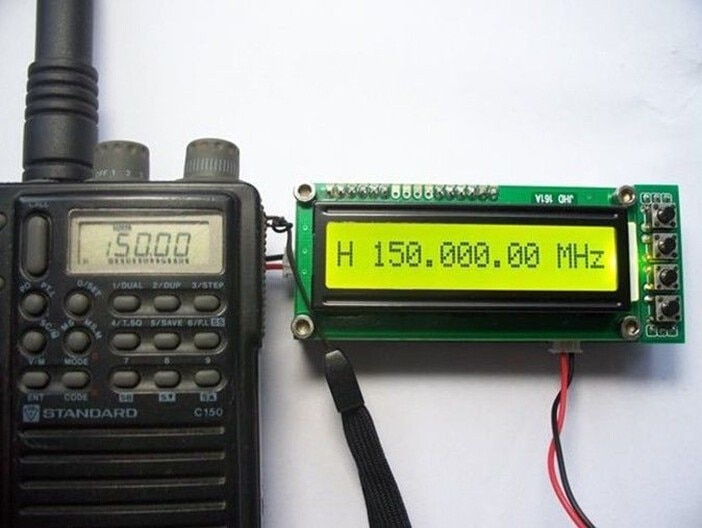 0.1Mhz ~ 1200Mhz Frequentie Meter PLJ-1601-C Frequentie Componenten Van De Frequentie Meting Display Module