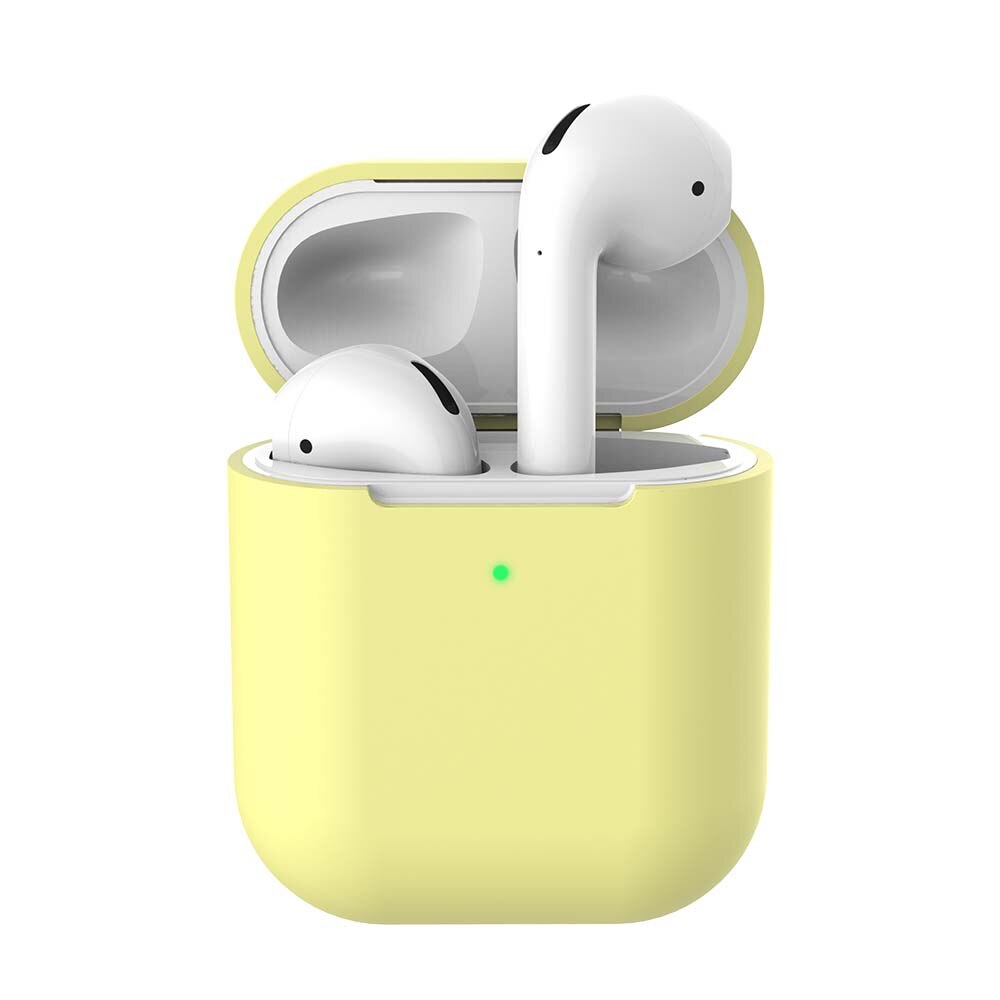 VAORLO Silicone Case For Apple AirPods2 TWS Earbuds i20 i30 i60 i10 Waterproof Shockproof Soft Protector Cover Skin Accessories: 5