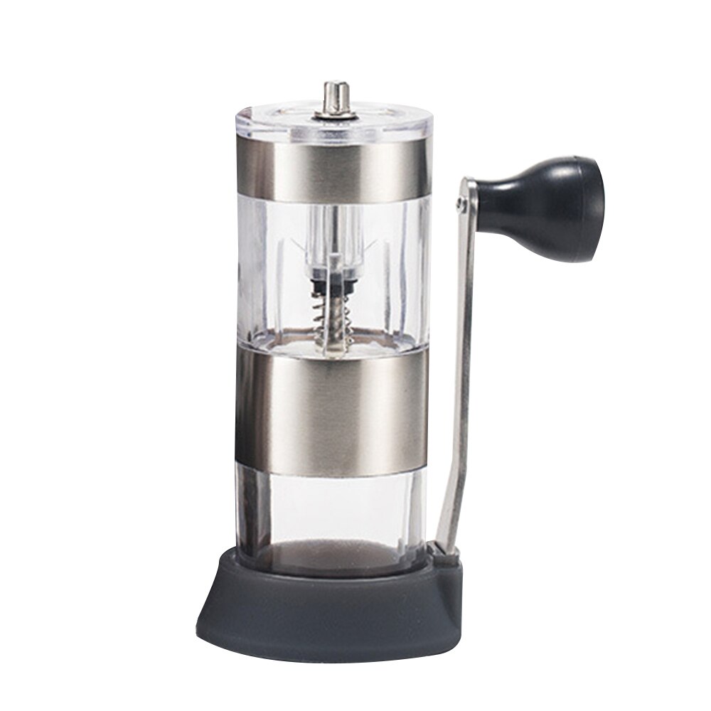 Stainless Steel Manual Coffee Grinder Stainless Steel Burr Grinder Conical Coffe Bean Manual Coffee Milling Machine: B