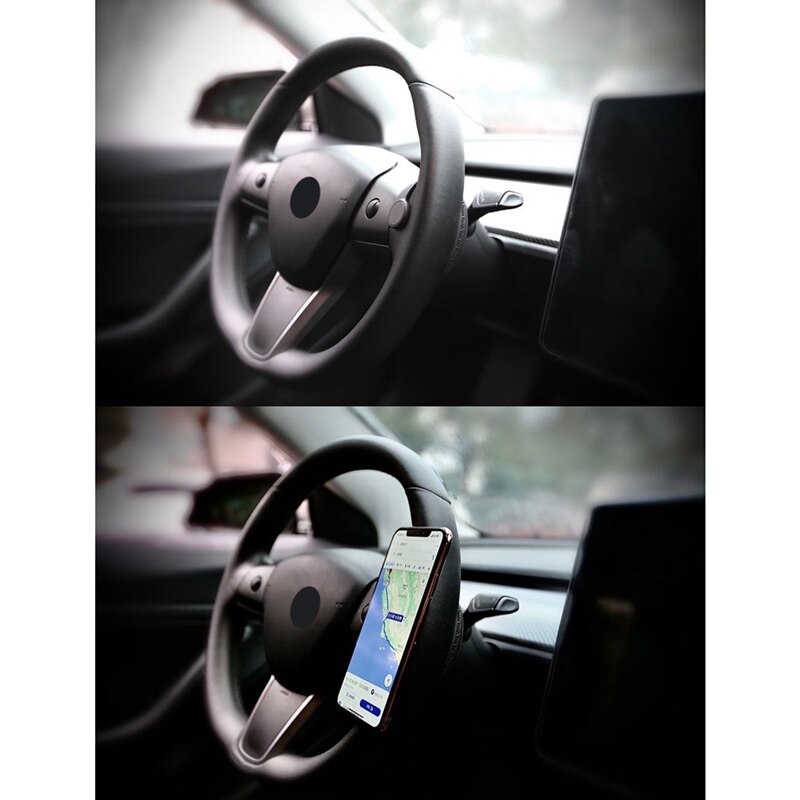 APpapa FSD Autopilot Assistance Artifact Car Steering Wheel Counterweight AP Booster for Tesla Model 3 / Y