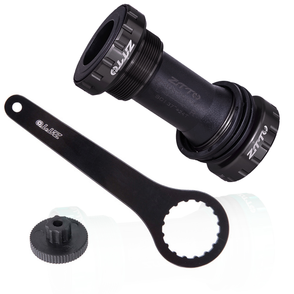 ZTTO BSA Lagerbier Tretlager Schraubentyp 68/73 mm Fahrradachse MTB Rennrad Aluminiumlegierung Wasserdichter Kurbelsatz Achsteile: verrotten