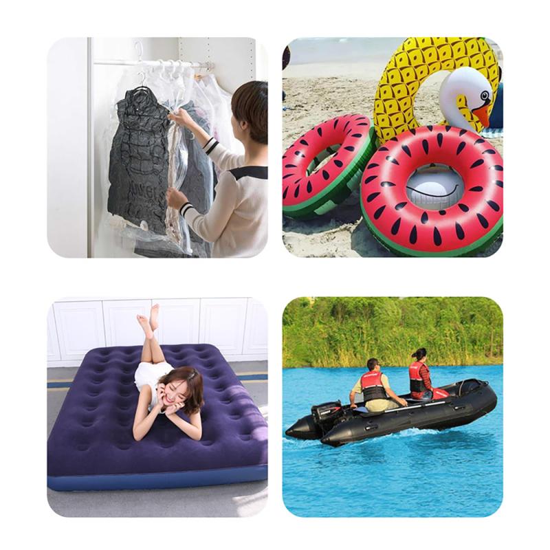 Outdoor Mini Luchtpomp Elektrische Luchtpomp Draadloze Mini Draagbare Opblaasbare Luchtpomp Usb Oplader Voor Zwemmen Ring Opblaasbare Boot