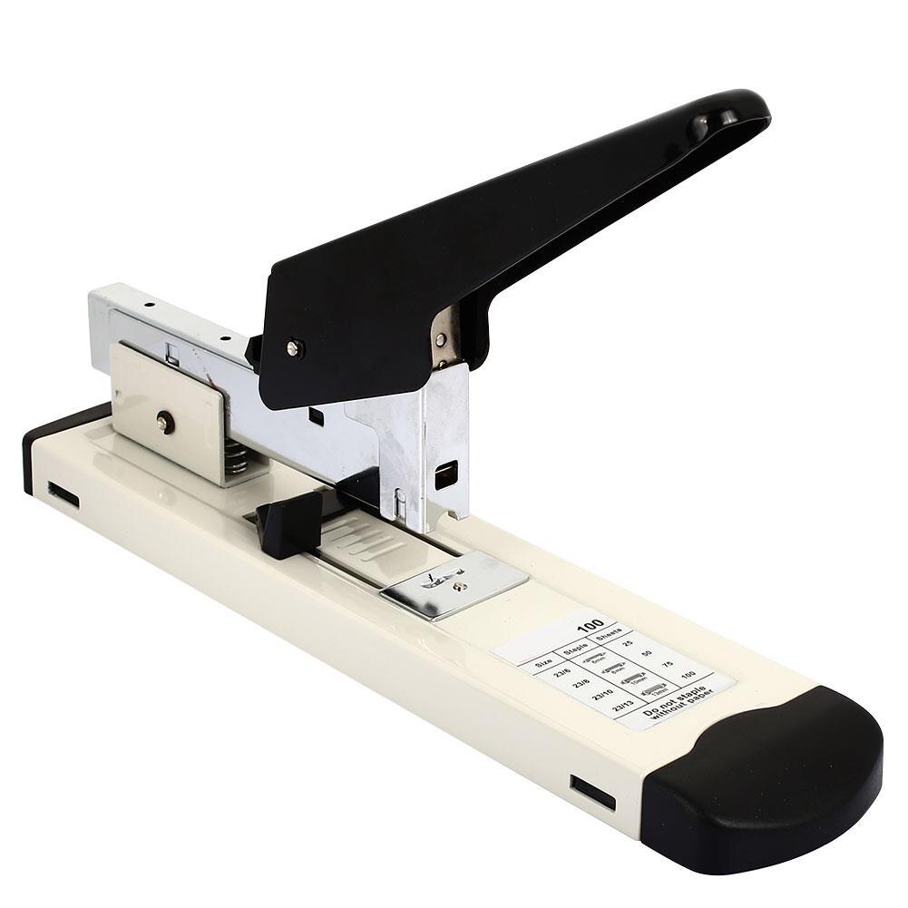 Stapler Handheld 200 Staples Stationery Supplies Book Sewer Office Students Binding Machine