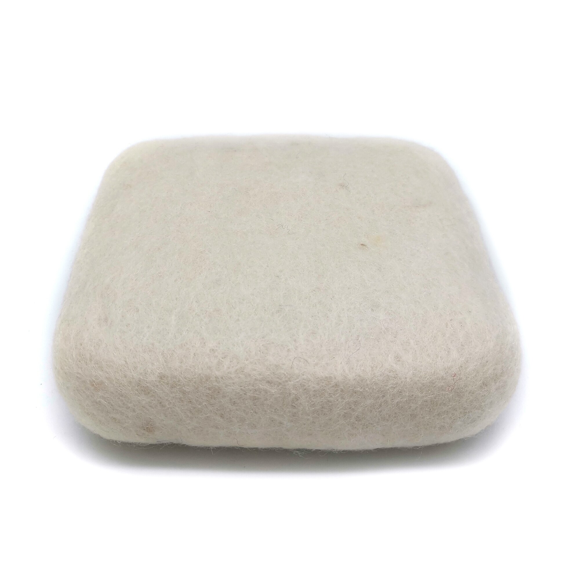 Needle Felting Mat - Woolen Felting Mat for Needle Felting Kit Handmade by Artist - 6x6x2in/15x15x5cm, White: A
